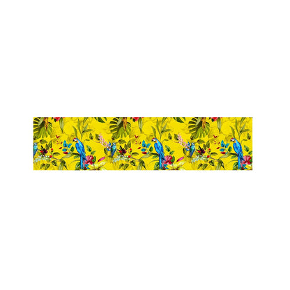 Parrot Tropical Pattern Print Bed Runner
