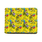 Parrot Tropical Pattern Print Bifold Wallet