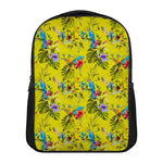 Parrot Tropical Pattern Print Casual Backpack