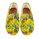 Parrot Tropical Pattern Print Casual Shoes