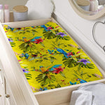 Parrot Tropical Pattern Print Changing Pad Cover