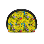 Parrot Tropical Pattern Print Coin Purse