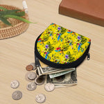 Parrot Tropical Pattern Print Coin Purse