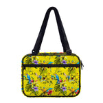 Parrot Tropical Pattern Print Double Strap Bible Bag