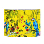 Parrot Tropical Pattern Print Drum Lamp Shade