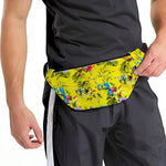 Parrot Tropical Pattern Print Fanny Pack