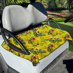Parrot Tropical Pattern Print Golf Cart Seat Cover