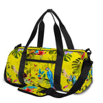 Parrot Tropical Pattern Print Gym Bag