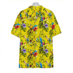Parrot Tropical Pattern Print Hawaiian Shirt