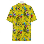 Parrot Tropical Pattern Print Hawaiian Shirt