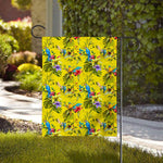Parrot Tropical Pattern Print House Flag