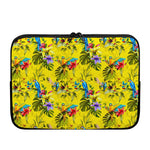 Parrot Tropical Pattern Print Laptop Sleeve