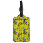 Parrot Tropical Pattern Print Luggage Tag