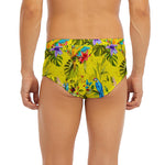 Parrot Tropical Pattern Print Men's Briefs