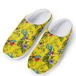 Parrot Tropical Pattern Print Mesh Casual Shoes