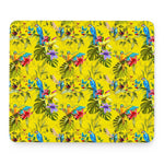Parrot Tropical Pattern Print Mouse Pad