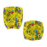Parrot Tropical Pattern Print Office Chair Cover