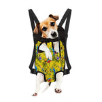 Parrot Tropical Pattern Print Pet Carrier Backpack