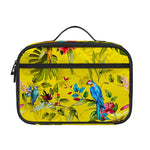 Parrot Tropical Pattern Print Portable Lunch Bag