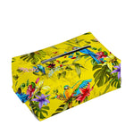 Parrot Tropical Pattern Print Rectangle Tissue Box Cover