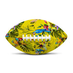 Parrot Tropical Pattern Print Rugby Ball