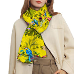 Parrot Tropical Pattern Print Scarf