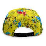 Parrot Tropical Pattern Print Snapback Cap