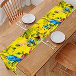 Parrot Tropical Pattern Print Table Runner