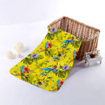 Parrot Tropical Pattern Print Towel