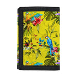 Parrot Tropical Pattern Print Trifold Wallet