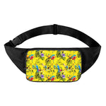 Parrot Tropical Pattern Print Waist Bag
