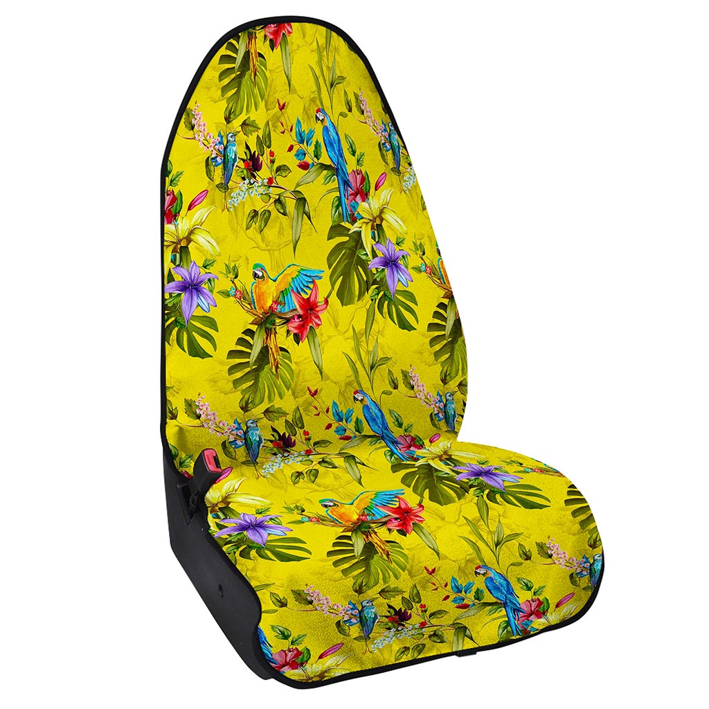 Parrot Tropical Pattern Print Waterproof Car Seat Cover