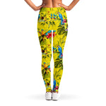 Parrot Tropical Pattern Print Women's Leggings