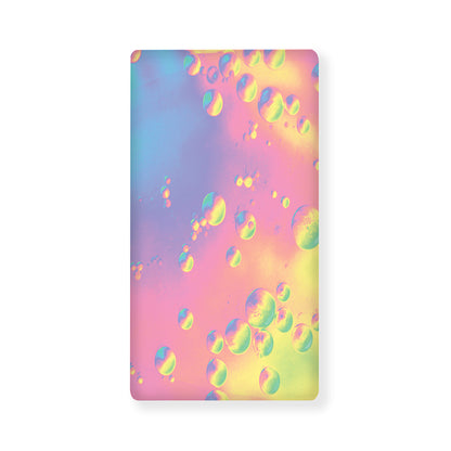 Pastel Acid Melt Print Baby Crib Sheet