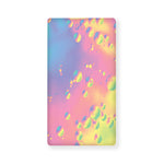Pastel Acid Melt Print Baby Crib Sheet