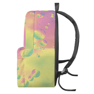 Pastel Acid Melt Print Backpack