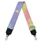 Pastel Acid Melt Print Bag Strap