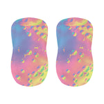 Pastel Acid Melt Print Bar Stool Covers