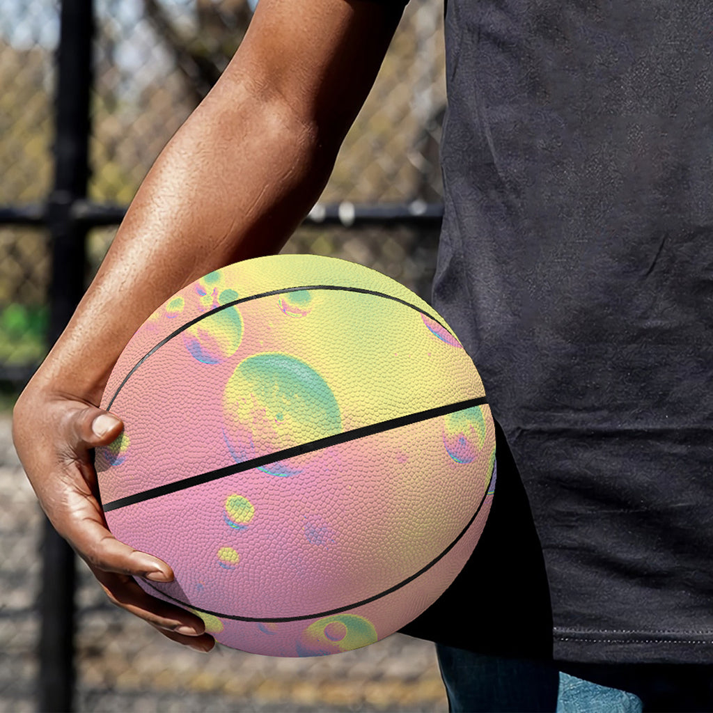 Pastel Acid Melt Print Basketball