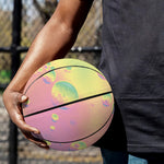 Pastel Acid Melt Print Basketball