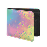 Pastel Acid Melt Print Bifold Wallet