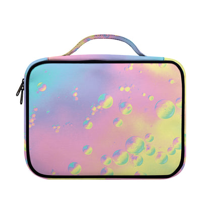 Pastel Acid Melt Print Briefcase Bible Bag