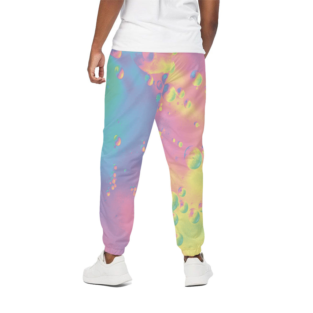 Pastel Acid Melt Print Cotton Pants