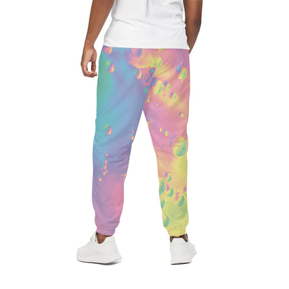 Pastel Acid Melt Print Cotton Pants