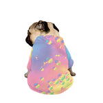 Pastel Acid Melt Print Dog Zip Up Jacket