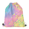 Pastel Acid Melt Print Drawstring Bag