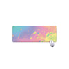 Pastel Acid Melt Print Extended Mouse Pad