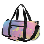 Pastel Acid Melt Print Gym Bag