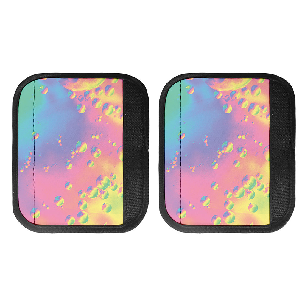 Pastel Acid Melt Print Handle Covers