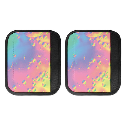 Pastel Acid Melt Print Handle Covers